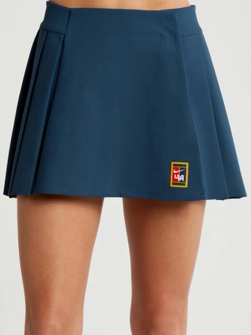Nike Navy Pleated Athletic Mini Skirt